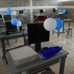 Inaguración del laboratorio de computación de la Escuela Rural Nuevo Palmarcito Retalhuleu.
