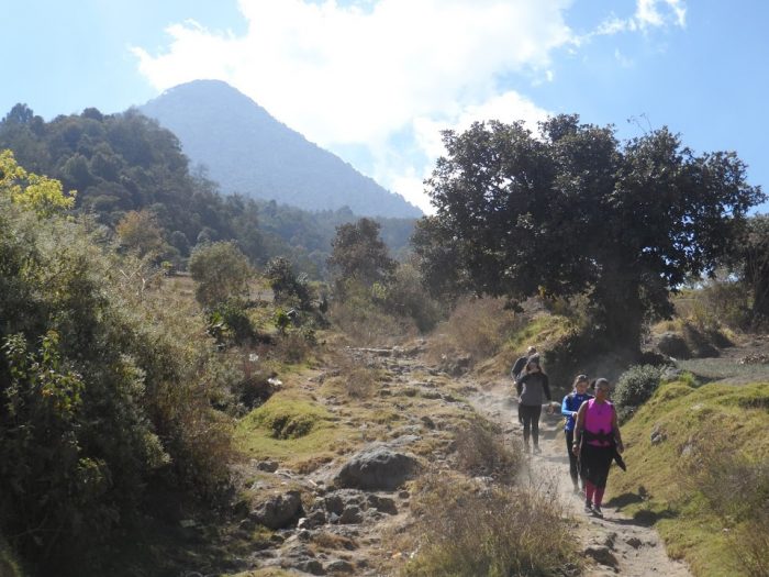 Caminata al volcán Santiaguito, Quetzaltenango