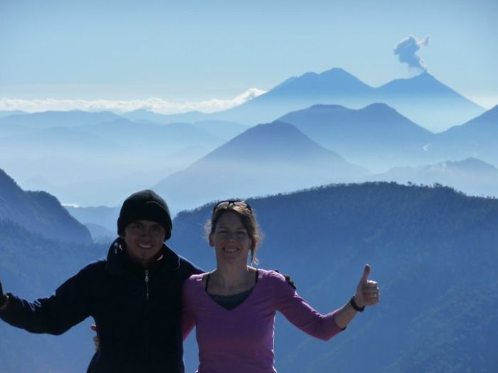 Cima del volcán Santa María, Quetzaltenango